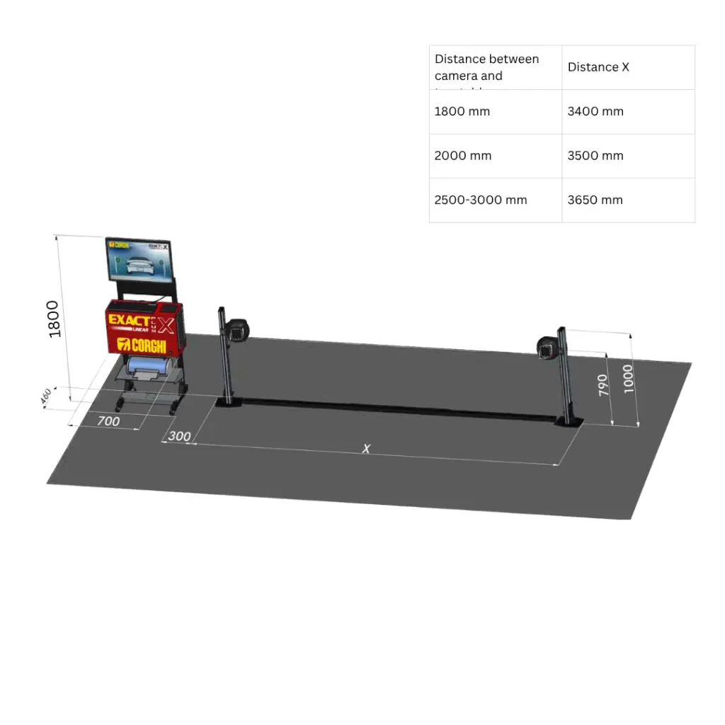 703045 EXACT LINEAR PLUS X 3D ALIGNER TT LASER PRINTER TARGET RIMCLAMPS Lay-out.webp