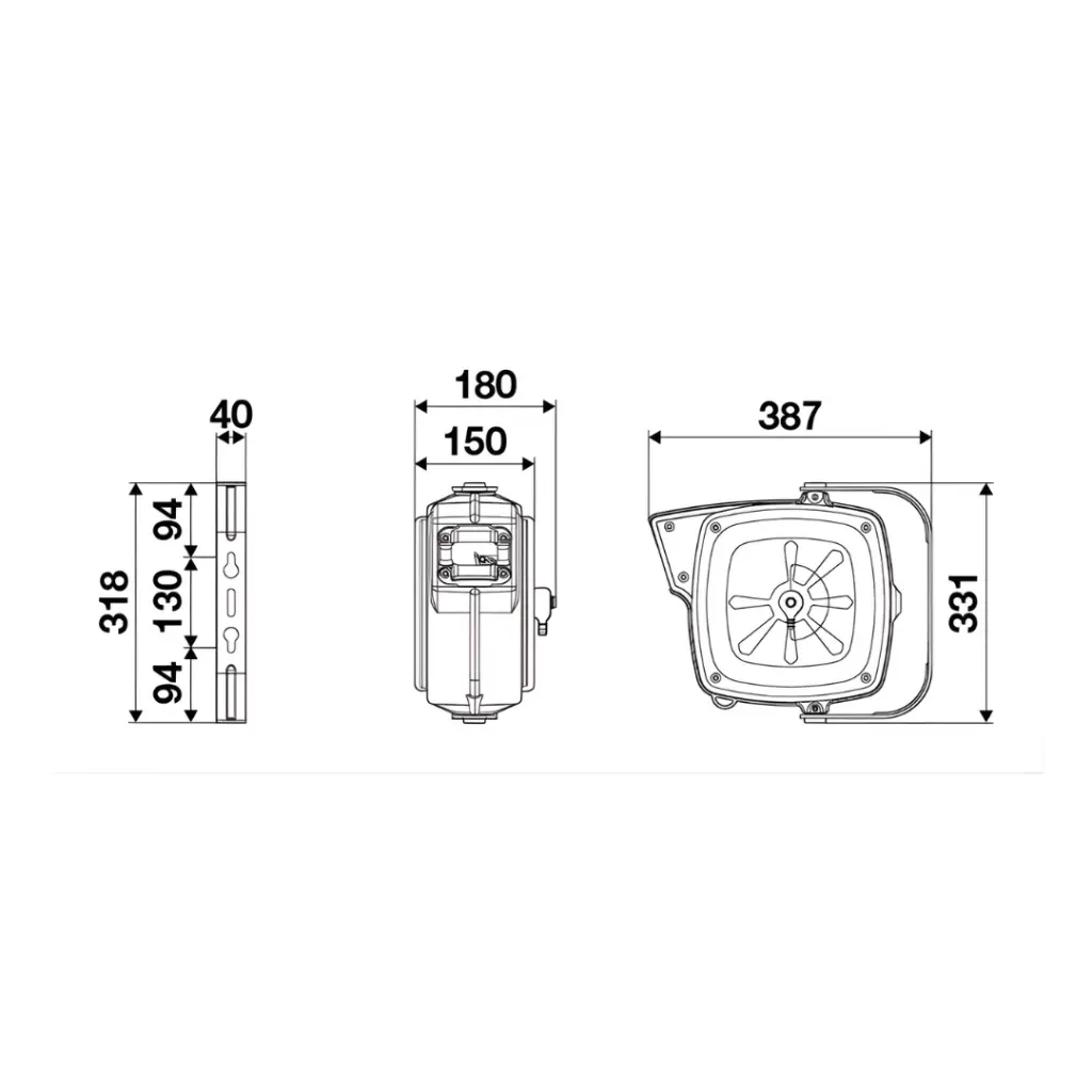 3-RM92848101 RAASM 11M 8MM AIRWATER HOSE REEL Dimensions.webp