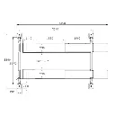 702046A   PNEUMAC 4-POST LIFT 5TON with built-in slipplates & alignment jack & Trolley included.webp