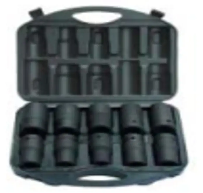1"DRIVE IMPACT SOCKET SET TRUCKER SQUARE 17,19 AND 21MM DEEP 30,32,33,35,36,38 AND 41MM