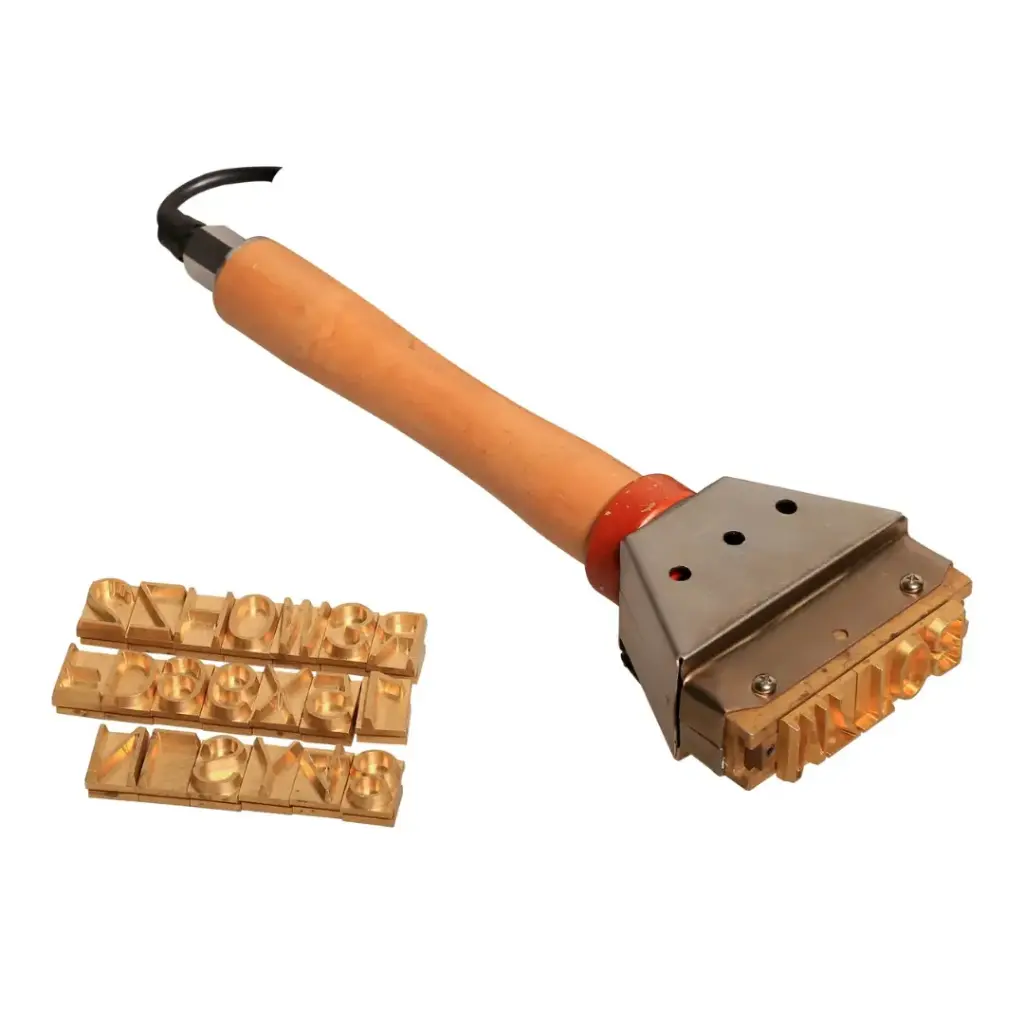 TYRE BRANDER WITH DIE SET 25.4 MM