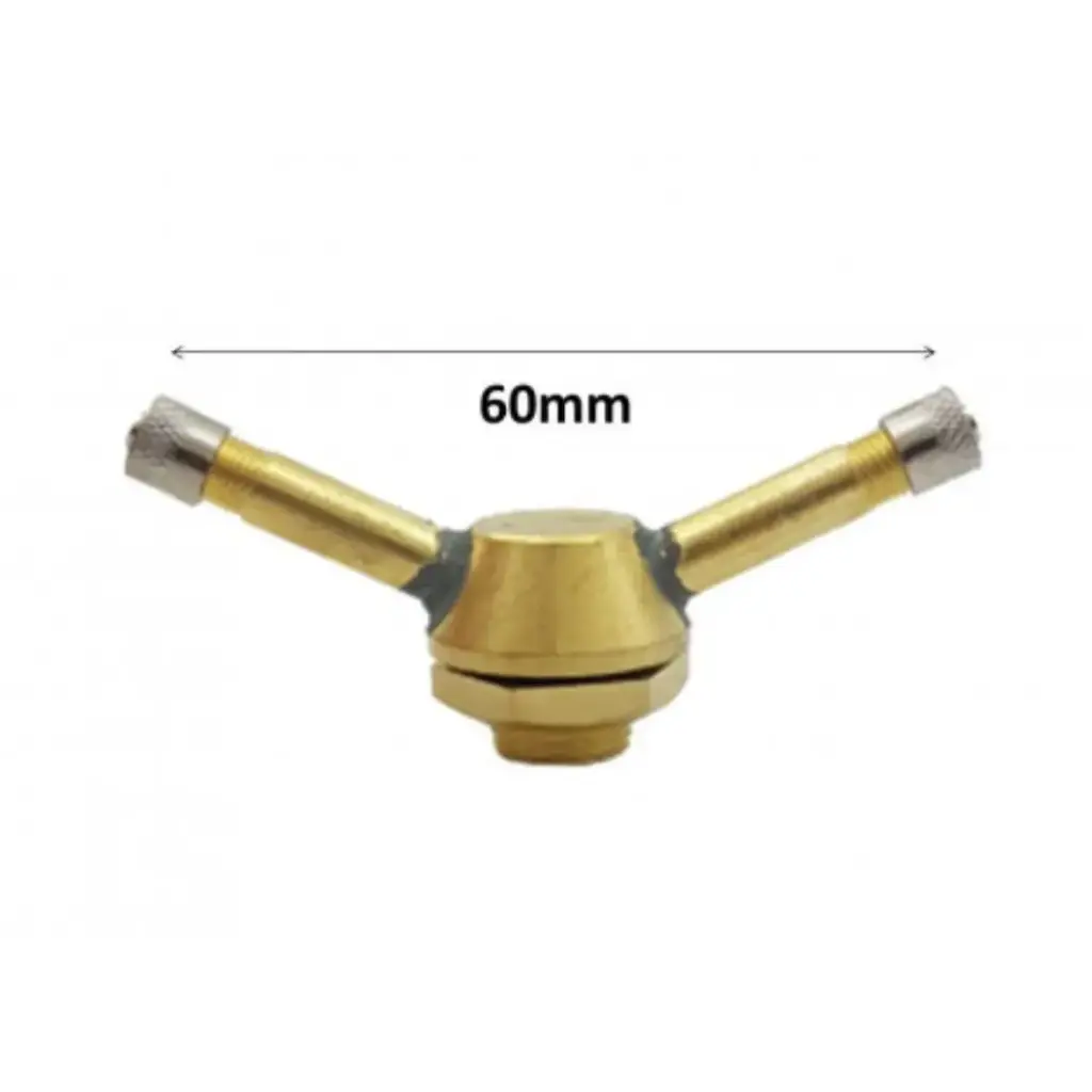 VALVE TUBELESS TRUCK DUAL STEM Y-SHAPE