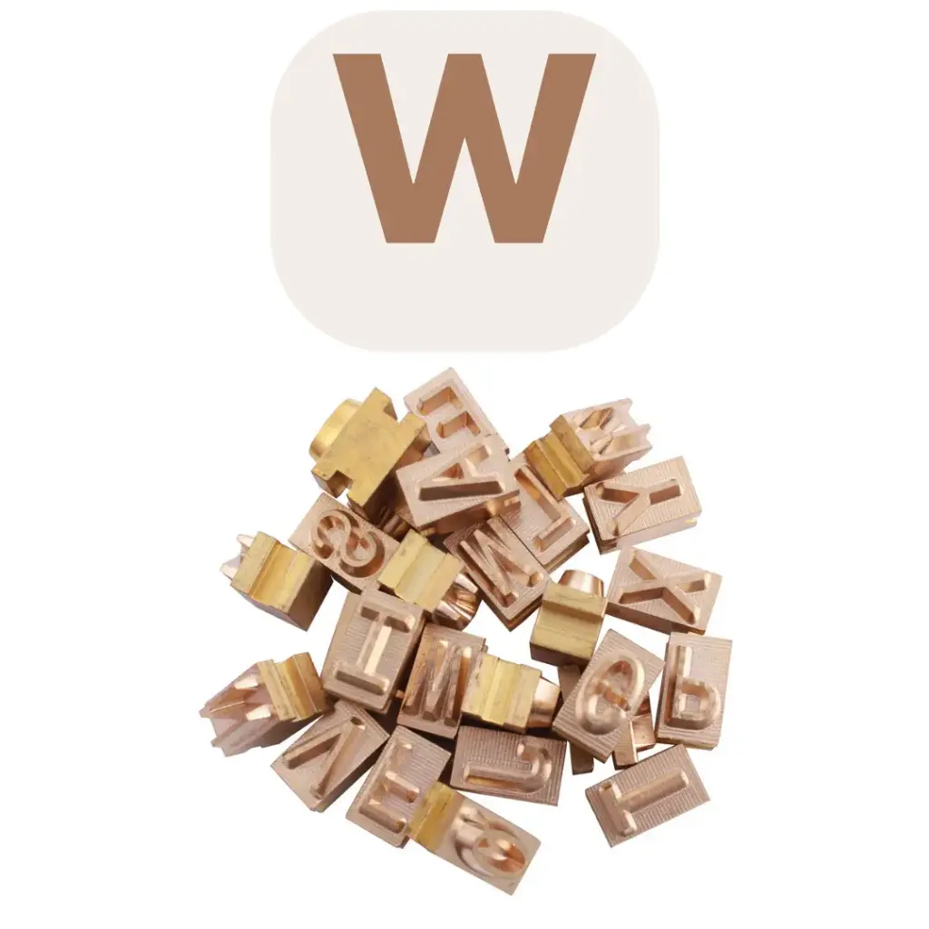 BRANDER INSERTS 1" W