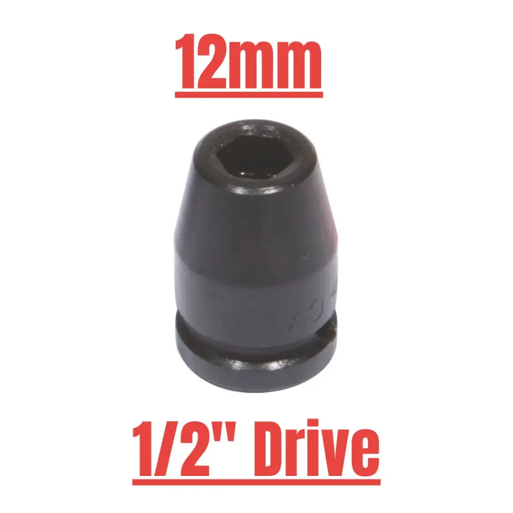 IMP SOCKET 1/2" 12mm