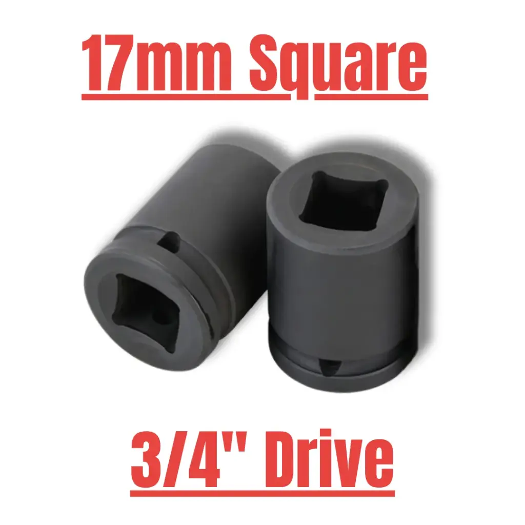IMP SOCKET 3/4" 17mm SQ