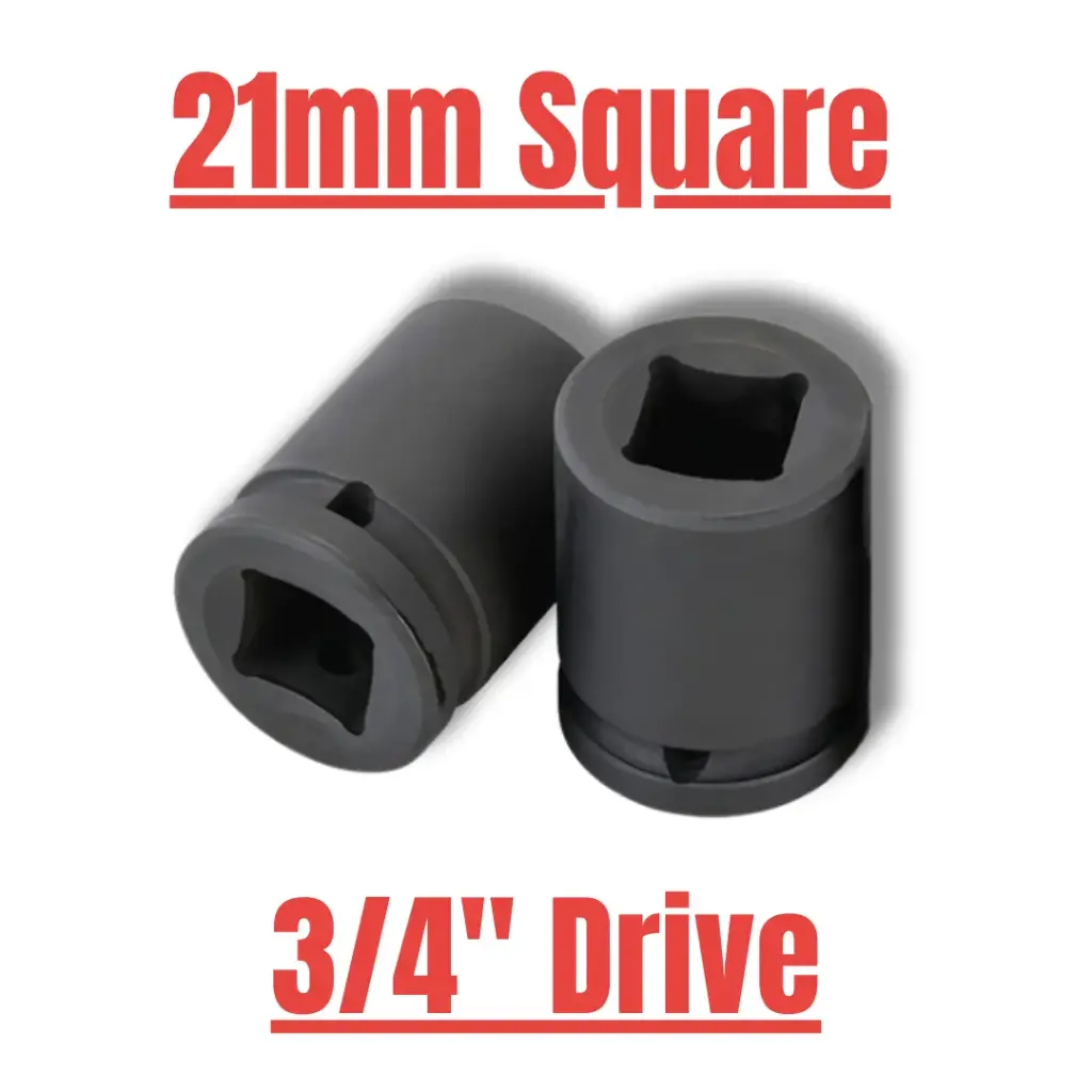 IMP SOCKET 3/4" 21mm SQ