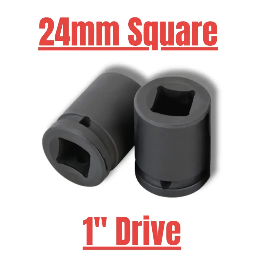 IMP SOCKET 1" 24mm SQ