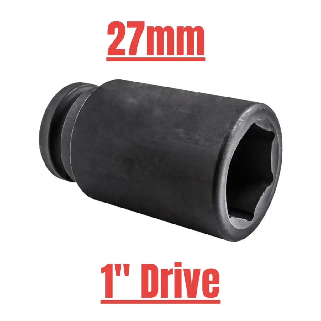 IMP SOCKET DEEP 1" 27mm BRITO