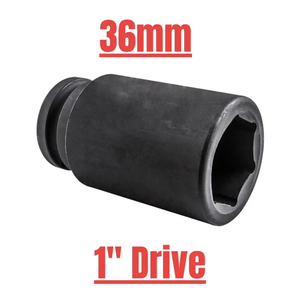 IMP SOCKET DEEP 1" 36mm BRITO