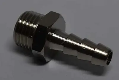 6362B TAIL-PIECE BRASS 8mm