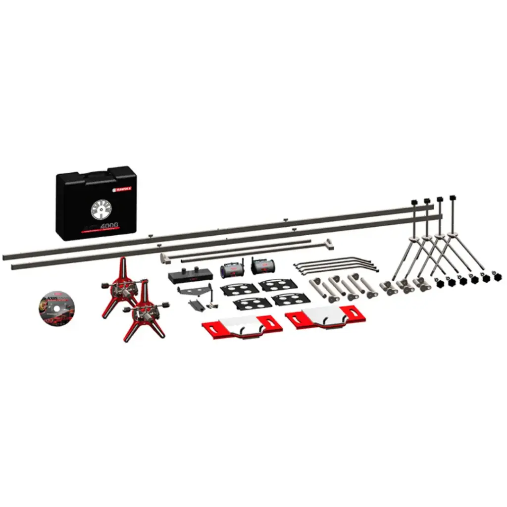 MOBILE ELECTRONIC TRUCK ALIGNER including Trailer kit without Drawbar trailer magnet and fitting (excluding Multiple Steering kit Passenger kit and Laptop)
