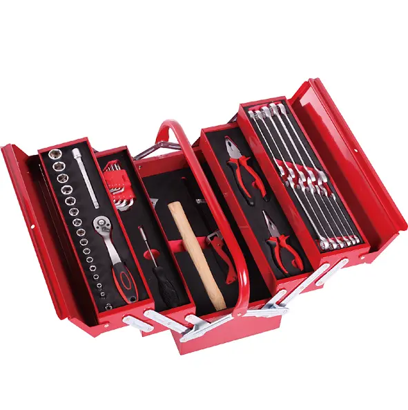 TOOLBOX 5 TIER 64pc EUROTOOL