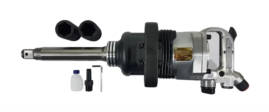 AIR IMPACT EUROTOOL 1" DRIVE KIT IN CASE (incl. 32MM & 33MM DEEP IMP SOCKET) (Replace 490085)