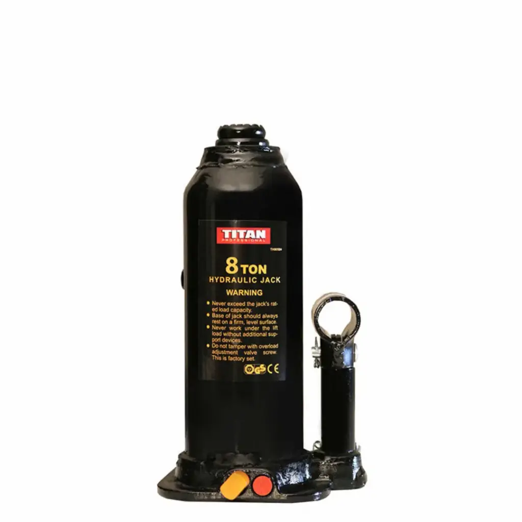 TITAN HYDRAULIC BOTTLE JACK 8T