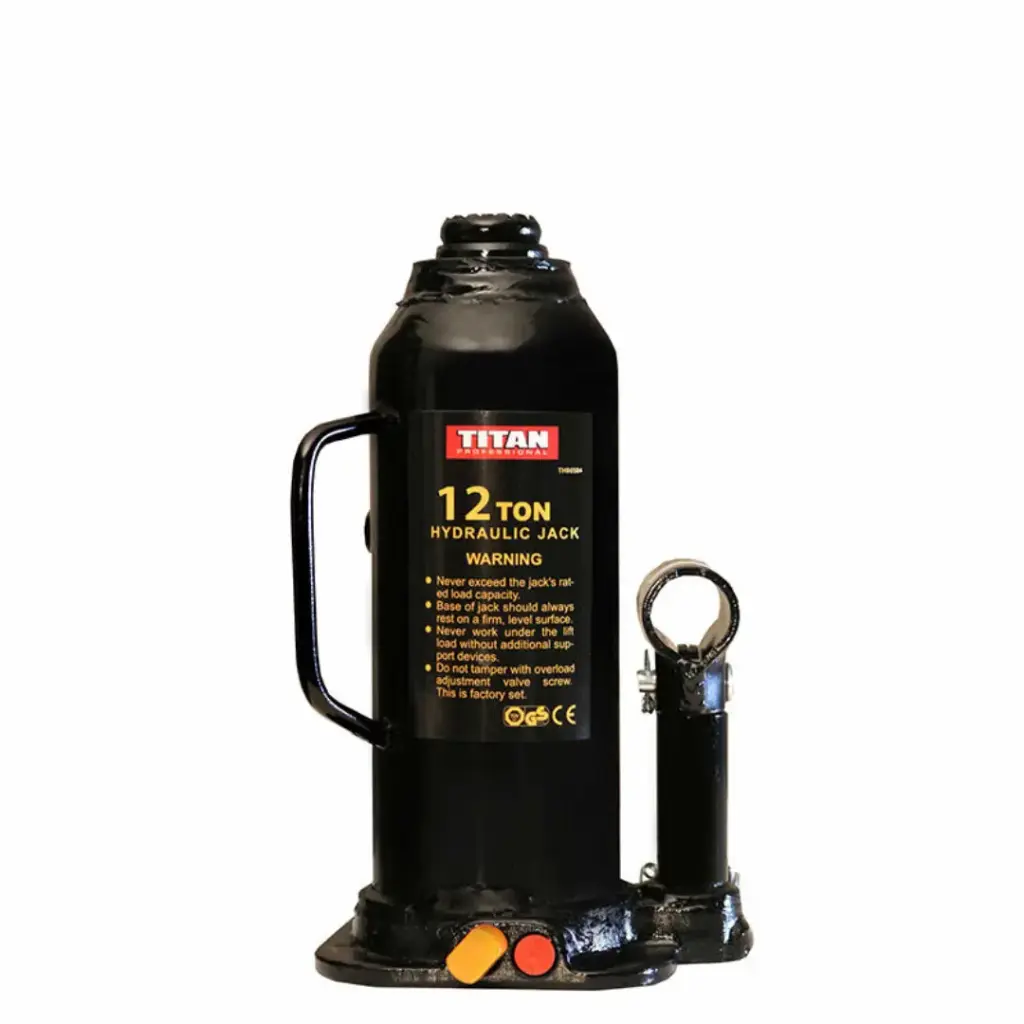 TITAN HYDRAULIC BOTTLE JACK 12T