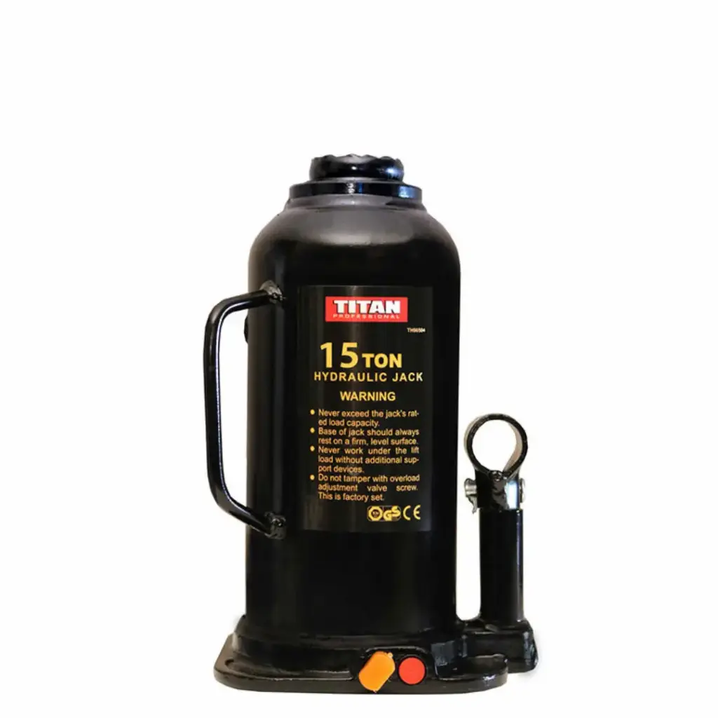TITAN HYDRAULIC BOTTLE JACK 15T