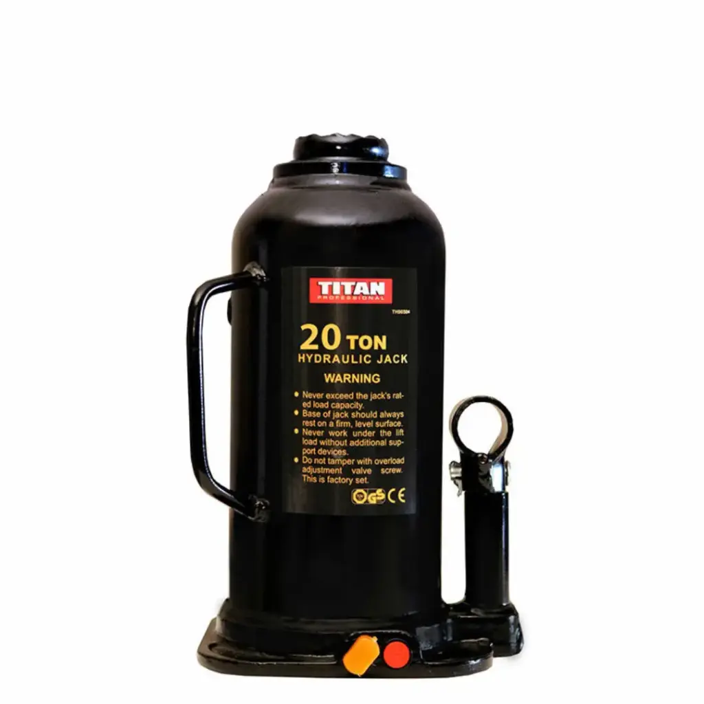 TITAN HYDRAULIC BOTTLE JACK 20T