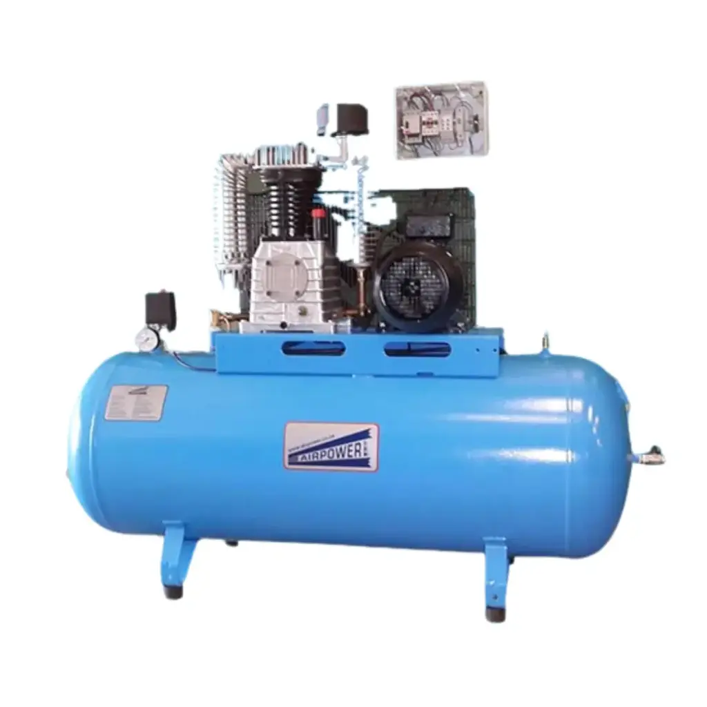 COMPRESSOR AIRPOWER AP5.5/25/270E 11BAR 22CFM 620L/MIN 4KW 5.5HP (HEAVY DUTY 6-24HR WORKING HOURS/DAY) (ELECTRICALLY GUARANTEED)