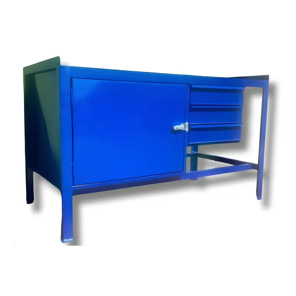 WORK BENCH WITH LOCKER & 3 DRAWERS