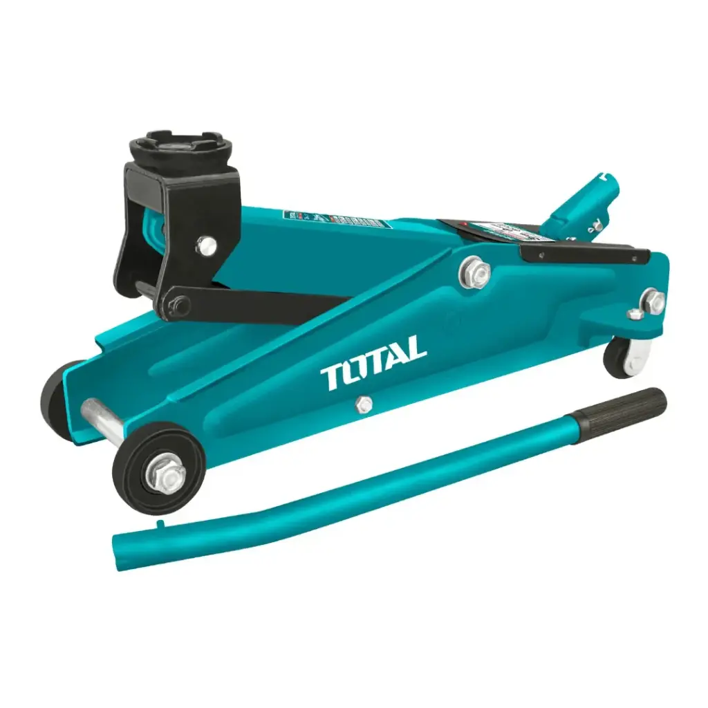 TOTAL HYDRAULIC TROLLEY JACK 3T  MIN 135MM MAX 410MM
