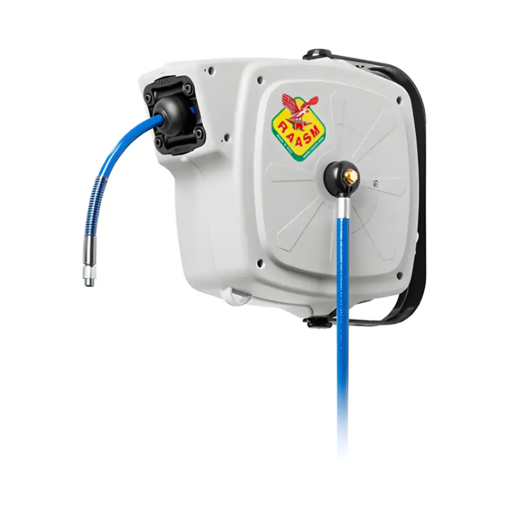 RAASM 11M 8MM AIR/WATER HOSE REEL