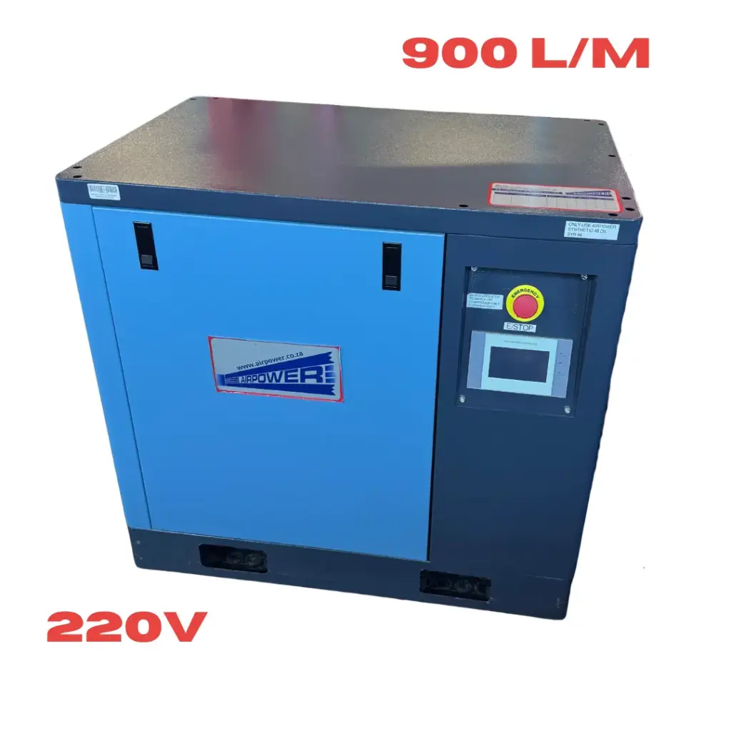 AIRPOWER SCREW COMPRESSOR 7.5KW/10HP 220V SINGLE PHASE