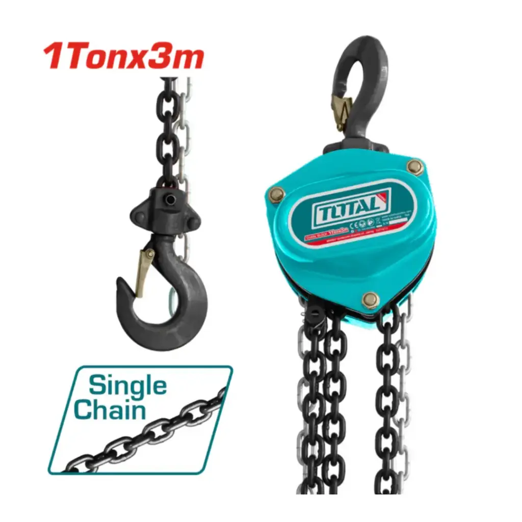 TOTAL CHAIN BLOCK 1T X 3M LIFT