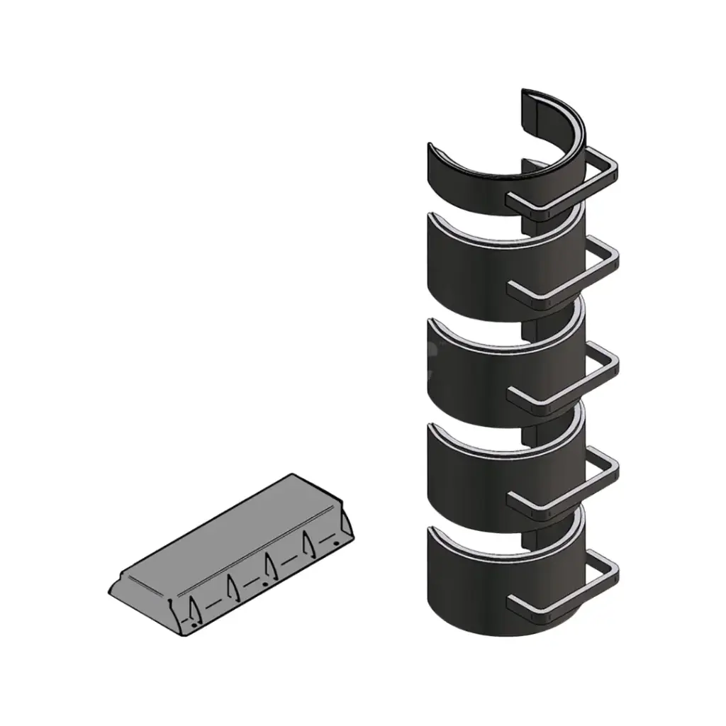 SAFETY BLOCK KIT JACK OTR MAMMUT 80 TON
