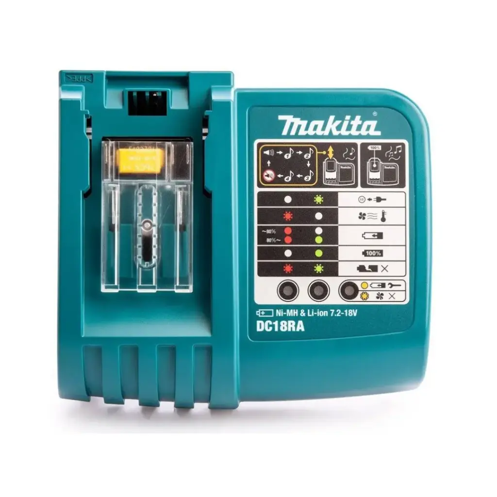 Makita 18V Dc18Ra Fast Charger Dc18Rc