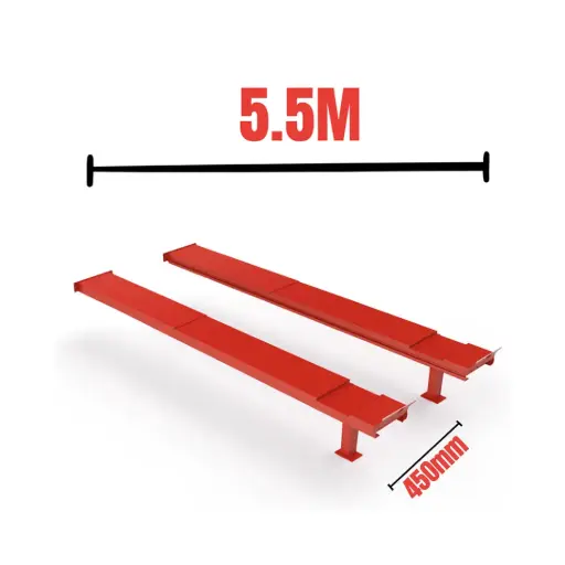 [714153] PIT-RAMP 4-WHEEL ALIGNMENT(5.5M X 450MM WIDE) INCL. SLIPPLATE (excl. 8-60013050 spacers)