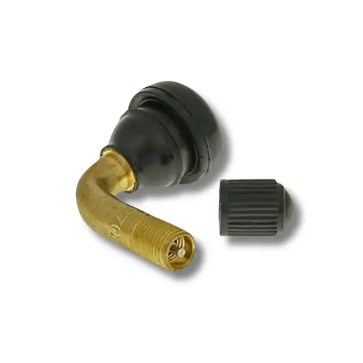 [200007] VALVE TUBELESS M/CYCLE BRASS BEND 90 DEG