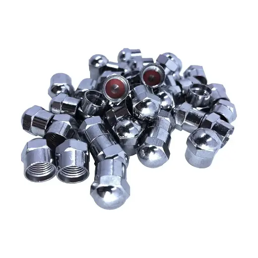 [220010] LONG CAP DOME METAL-HEX-per100
