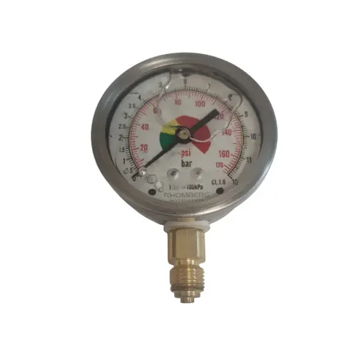 [300310] DAIL GAUGE GLYCERINE BOTTOM ENTRY