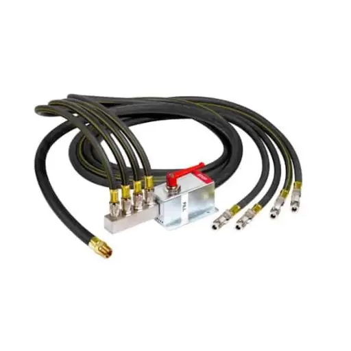 [300515] MANIFOLD AIRTEC XDB 1/2 with X4 2m HOSES