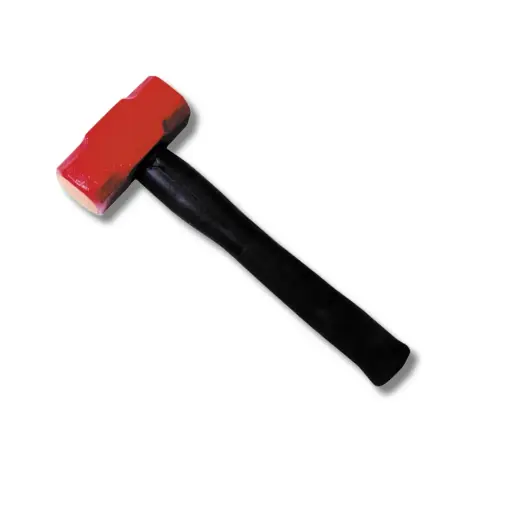 [400305] HAMMER SLEDGE COPPER 3.6kg RUB HANDLE