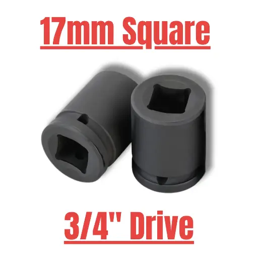 [533117] IMP SOCKET 3/4" 17mm SQ