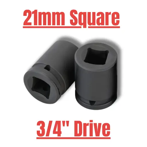 [533121] IMP SOCKET 3/4" 21mm SQ