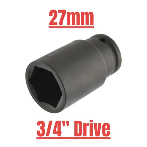 [534127] IMP SOCKET DEEP 3/4" 27mm