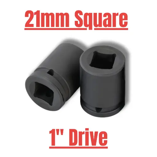 [535221] IMP SOCKET 1" 21mm SQ BRITO
