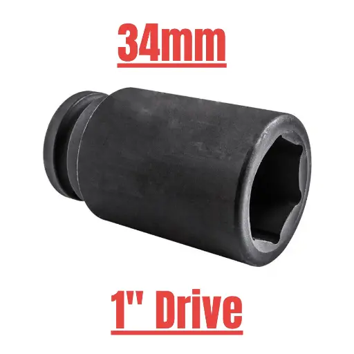[536134] IMP SOCKET DEEP 1" 34mm BRITO