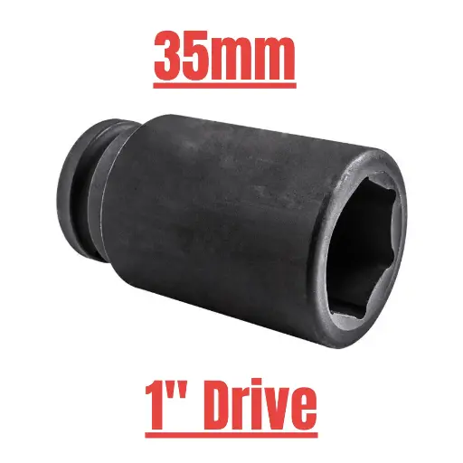 [536135] IMP SOCKET DEEP 1" 35mm BRITO