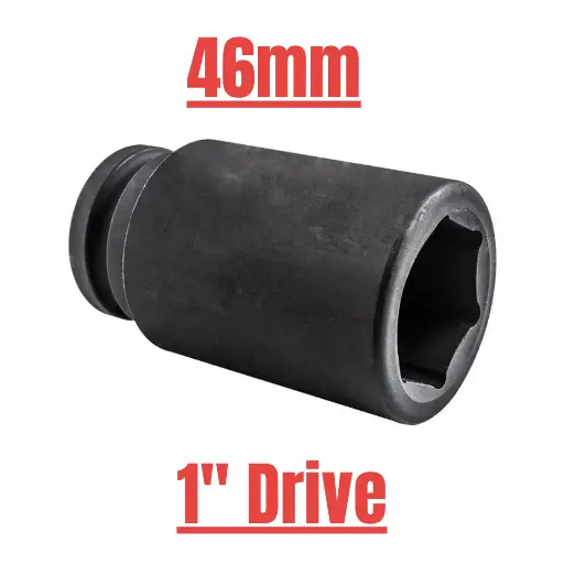 [536146] IMP SOCKET DEEP 1" 46mm BRITO