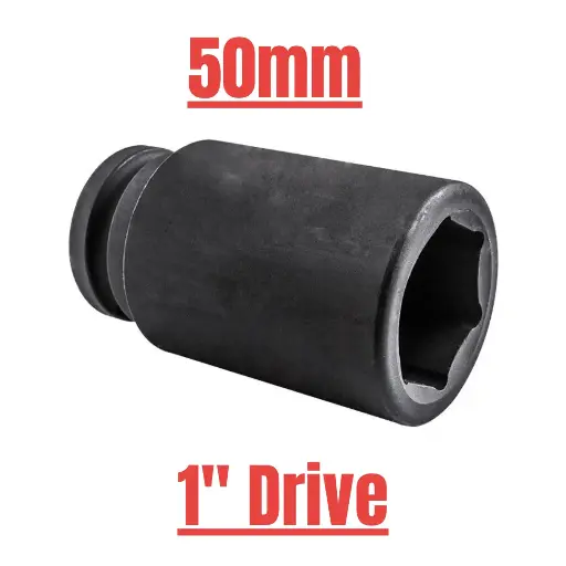 [536150] IMP SOCKET DEEP 1" 50mm BRITO