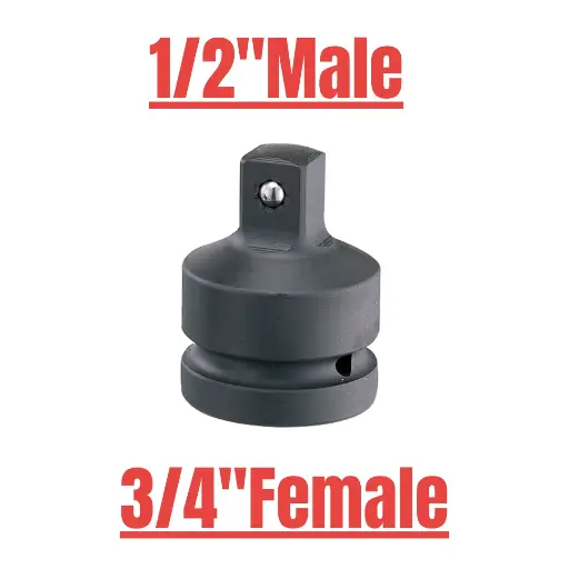 [538100] IMP ADAPTOR 3/4"F x 1/2"M