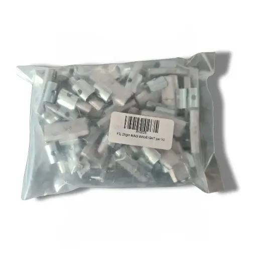 [610025] 25gm MAG W/WEIGHT per 50