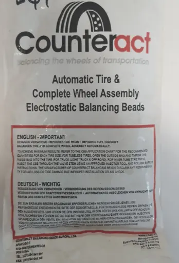 [649012] COUNTERACT BALANCING BEADS 340GRAM (12OZ)