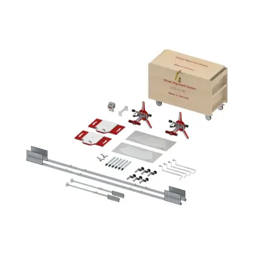 [703081] OPTICAL MOBILE TRUCK ALIGNER including Trailer kit without Drawbar trailer medium magnet and fitting (8-913024001) (excluding Multiple Steering kit & KIT FOR PASSENGER CARS (8-923000003)