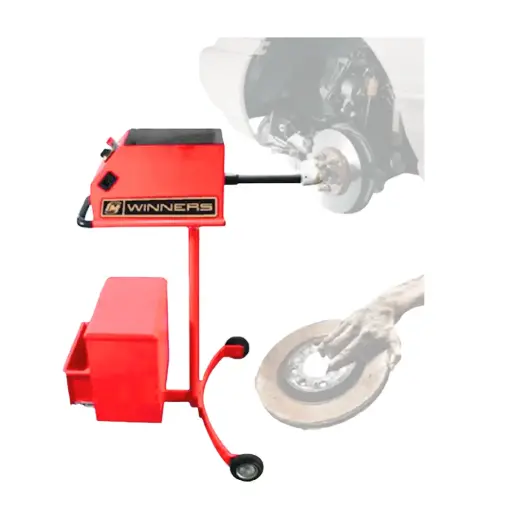 [714352] BRAKE LATHE ON CAR