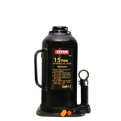 [5011BOT15TCN] TITAN HYDRAULIC BOTTLE JACK 15T