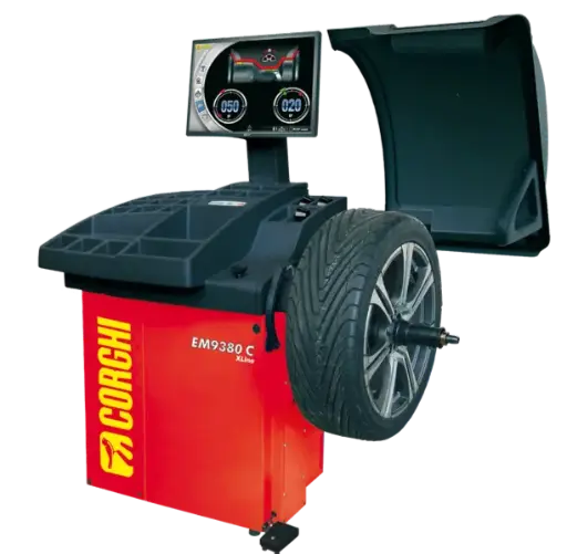 [701042A] CORGHI EM9380C XLINE W/BALANCER INCL. WHEELGAURD & LASER &WM ( 821100232 AWD optional) (NEW) (EX-STOCK ITALY)